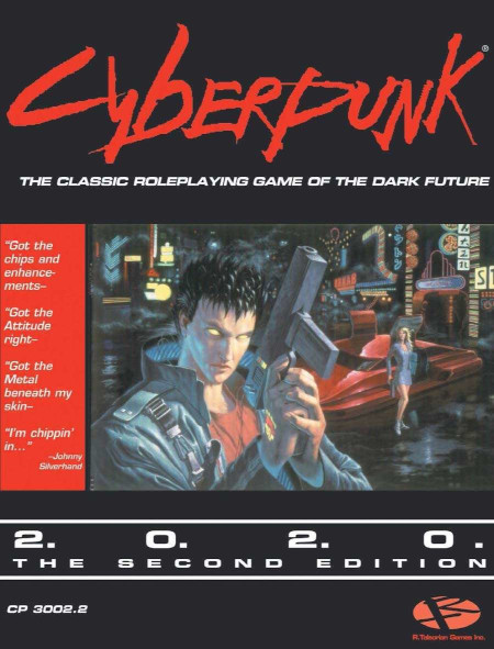 The cover of Cyberpunk 2020